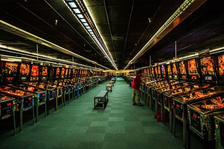 The Museum of Pinball in Banning, California, boasts a treasure trove of vintage and modern pinball machines and arcade games.