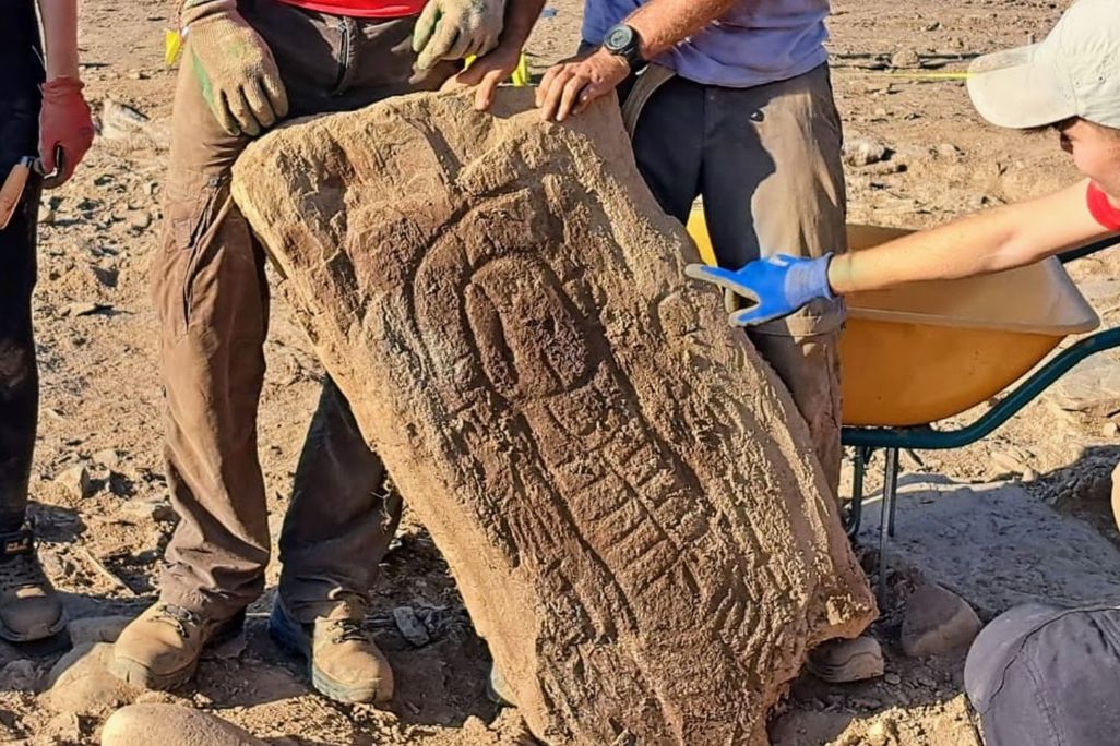 The stela