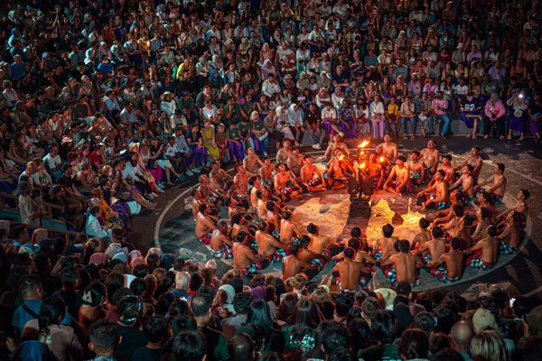 Kecak Fire Dance Under a Sea of Spectators thumbnail