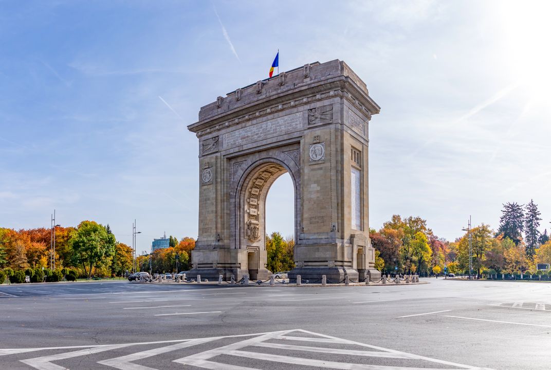 Arch of Triumph, Bucharest. Credit: AMA Waterways