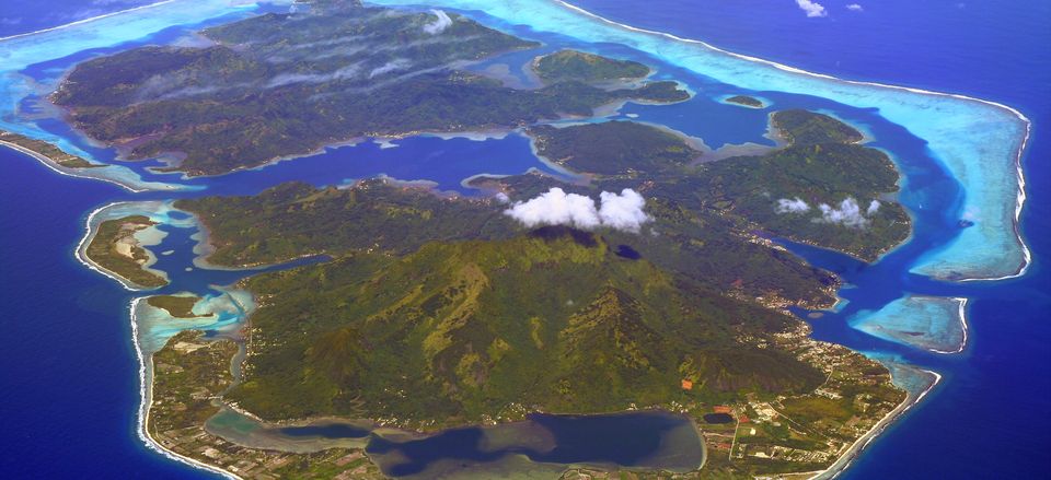  The island of Huahine in the Society Islands 
