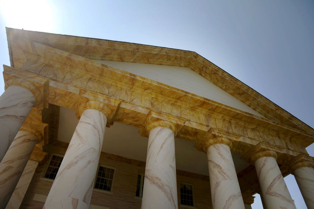 View of Arlington House, former home of Robert E. Lee