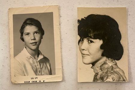 Photos of Beverly Williams from her teenage years