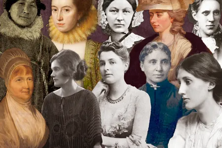 Some of the women diarists featured in the new anthology. Top row, left to right: Ada Blackjack, Anne Clifford, Florence Nightingale, Fanny Burney and Anna Dostoyevskaya. Bottom row, left to right: Elizabeth Fry, Cynthia Asquith, Beatrice Webb, Charlotte Forten Grimk&eacute; and Virginia Woolf&nbsp;

