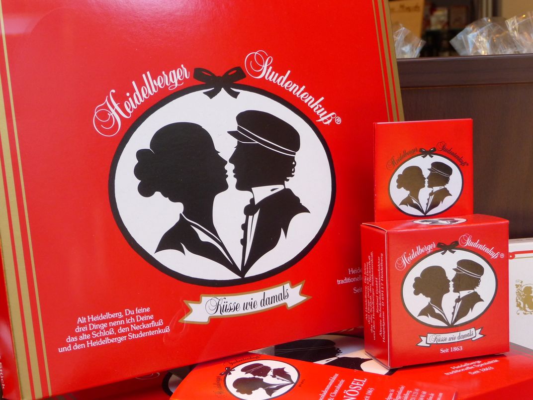How This German Chocolate Shop Created a Sweet Way for Young Admirers to Pass Love Notes