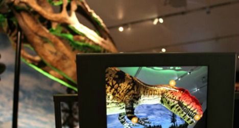 Augmented reality puts flesh on dinosaur bones.