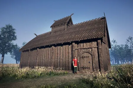 A digital reconstruction of the newly unearthed Norse godhouse