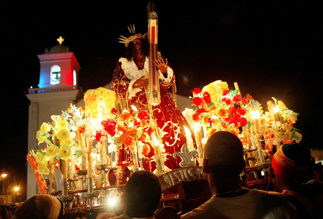 Procession of the Cristo Negro