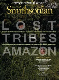 Cover of Smithsonian magazine issue from March 2013