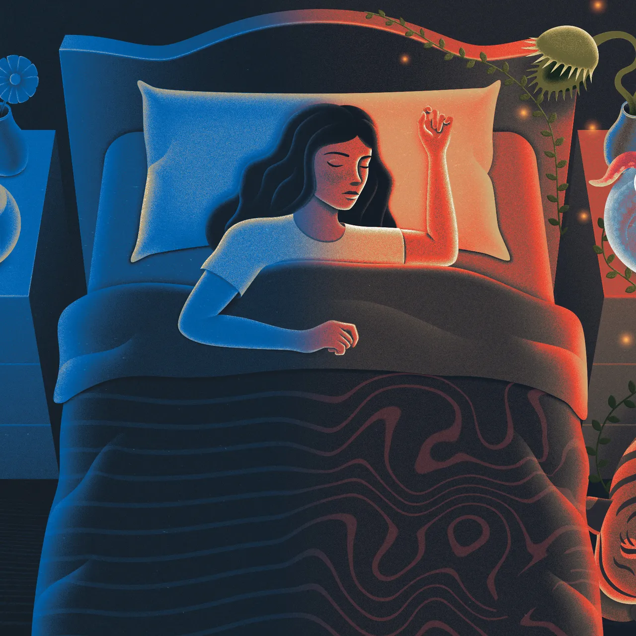 At the Mysterious Boundary Between Waking Life and Sleep, What