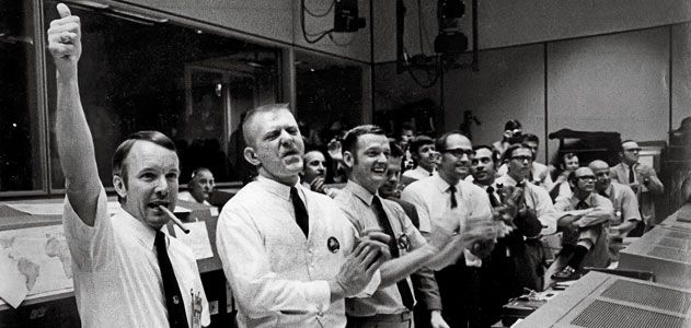 NASA control room