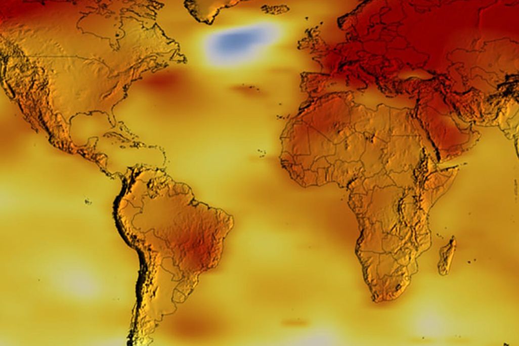 a map showing a blue blob under Greenland