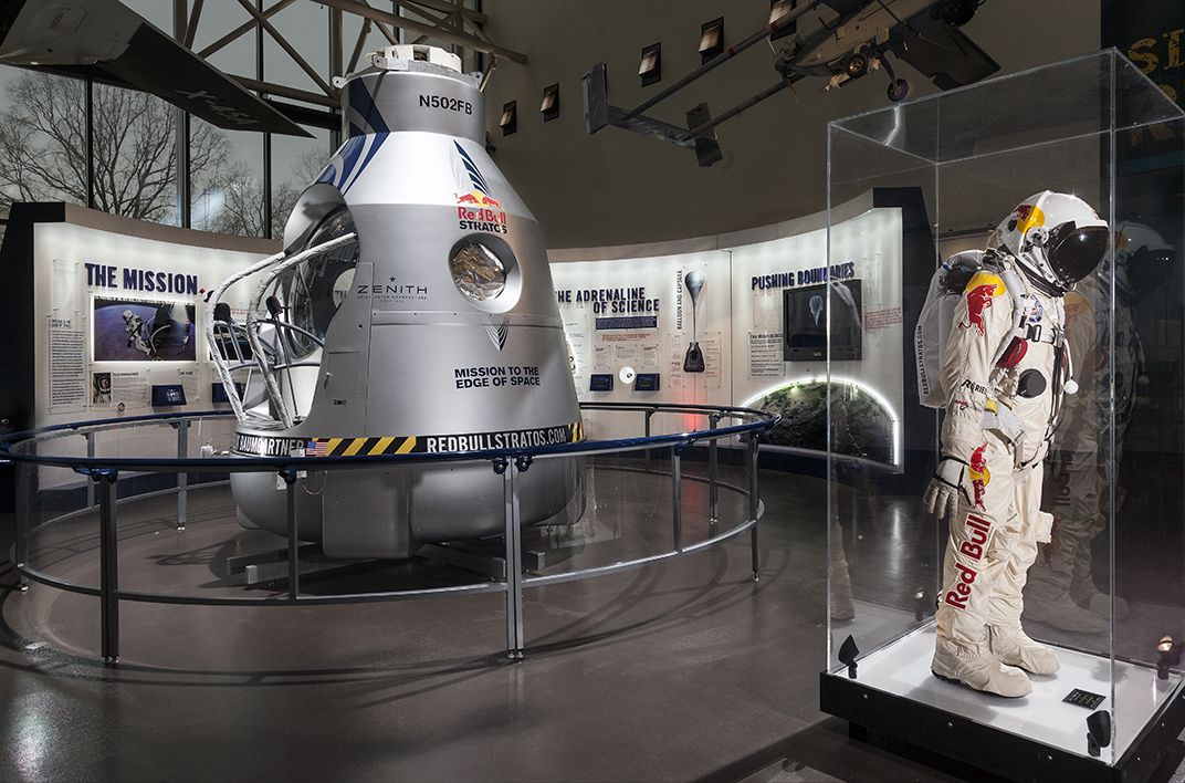 aldrig Lam Forkert Felix Baumgartner's “Edge of Space” Capsule Goes on Display | Air & Space  Magazine| Smithsonian Magazine