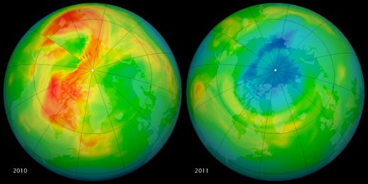 An Arctic Ozone Hole?