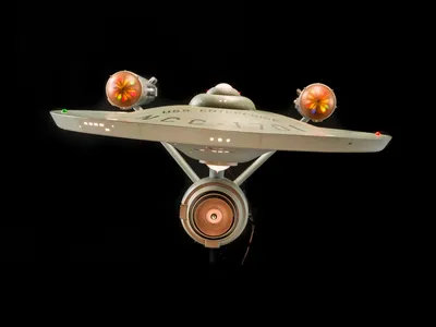 Get a Closer Look at the Star Trek Enterprise Model image