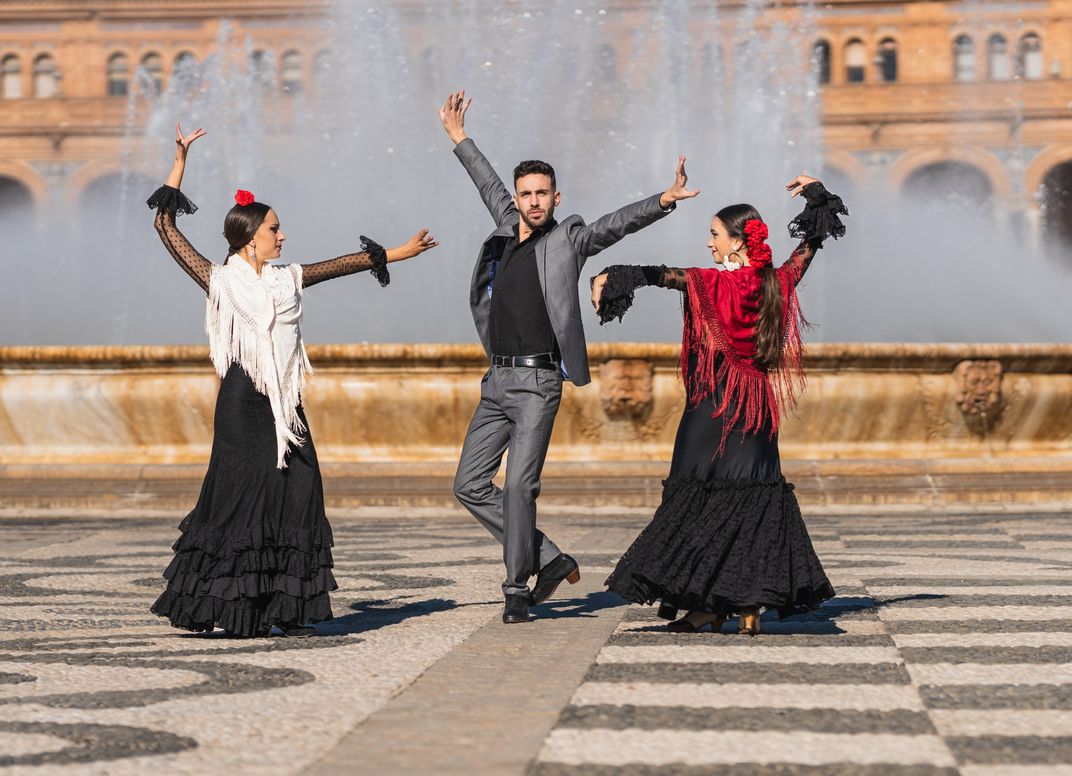 Flamenco dancers