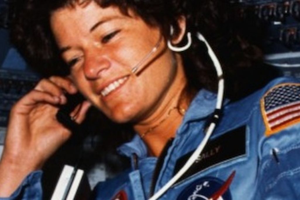 Ride aboard Space Shuttle Challenger in 1983