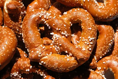 Mmmmmm ... pretzels.