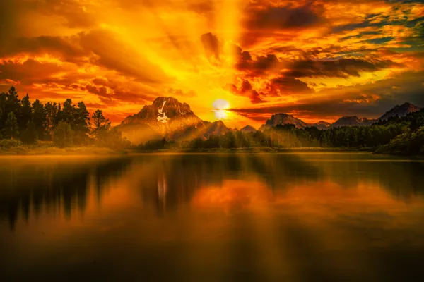 Jenny Lake at Sunrise thumbnail