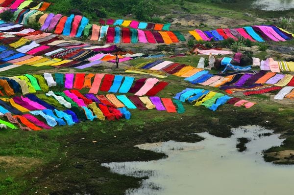 DHOBI GHAT (An open air commercial laundry). thumbnail