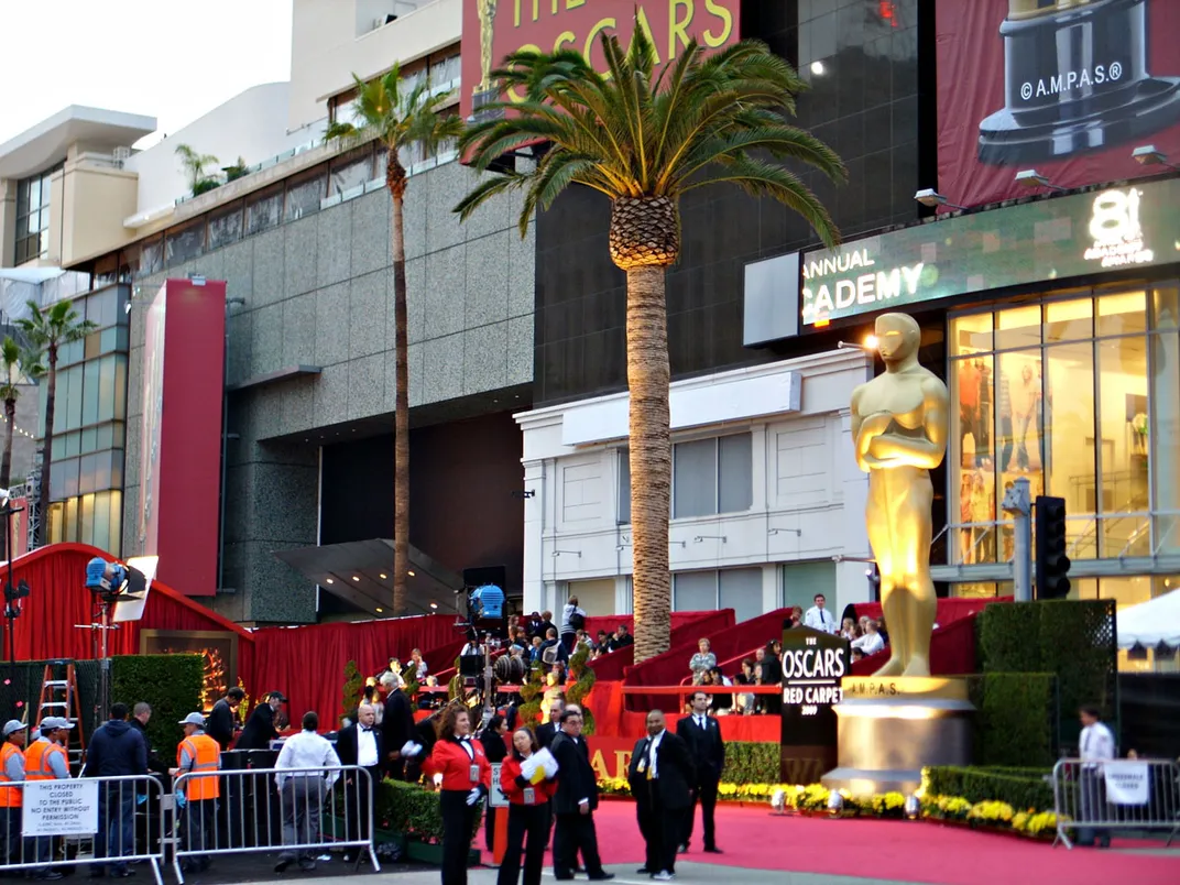 The Oscars Are Held in a Mall