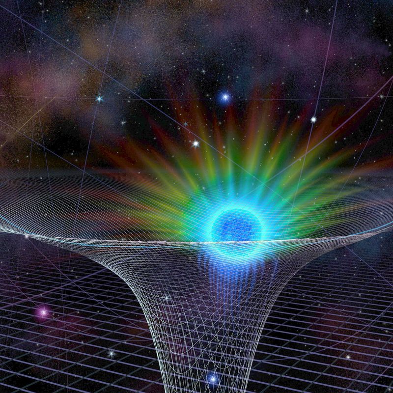 black holes and warped space time