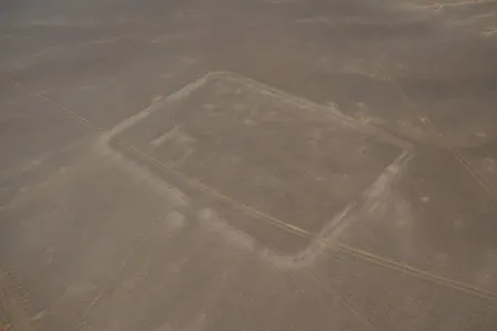 Archaeologists have discovered what appear to be the outlines of three temporary Roman military camps in the Jordanian desert.