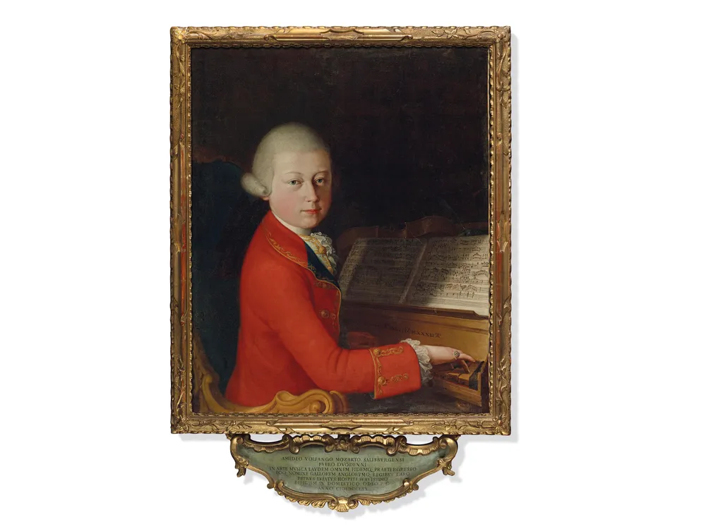 Mozart portrait