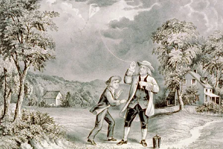 Ben Franklin, inventor of all things sky related