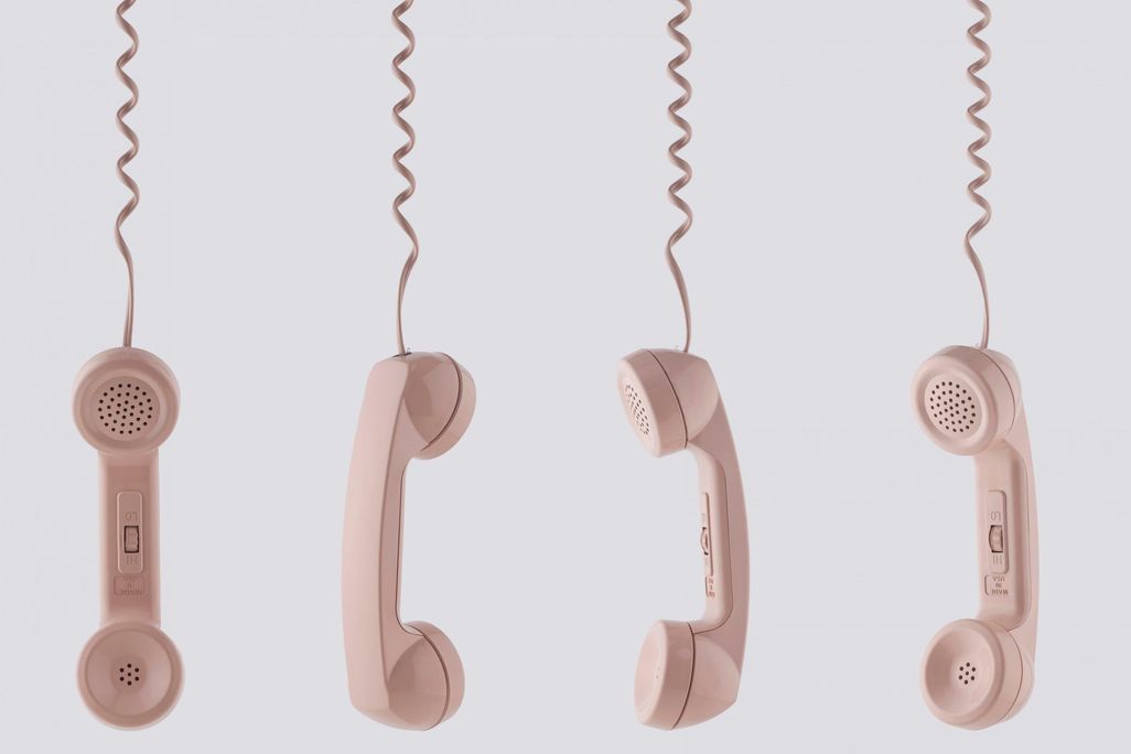 Pink Phone Receivers