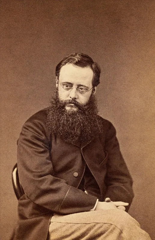 An 1864 photo of Collins