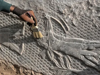 The carvings were found on the outskirts of what is now the northern Iraqi city of Mosul.