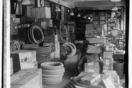 The dead letter office circa 1922. The contents of unresolvable dead letters and packages are periodically sold off by the USPS.
