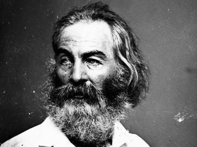 Walt Whitman spent much of the Civil War in hospitals, cheering up wounded soldiers and writing letters on their behalf. 