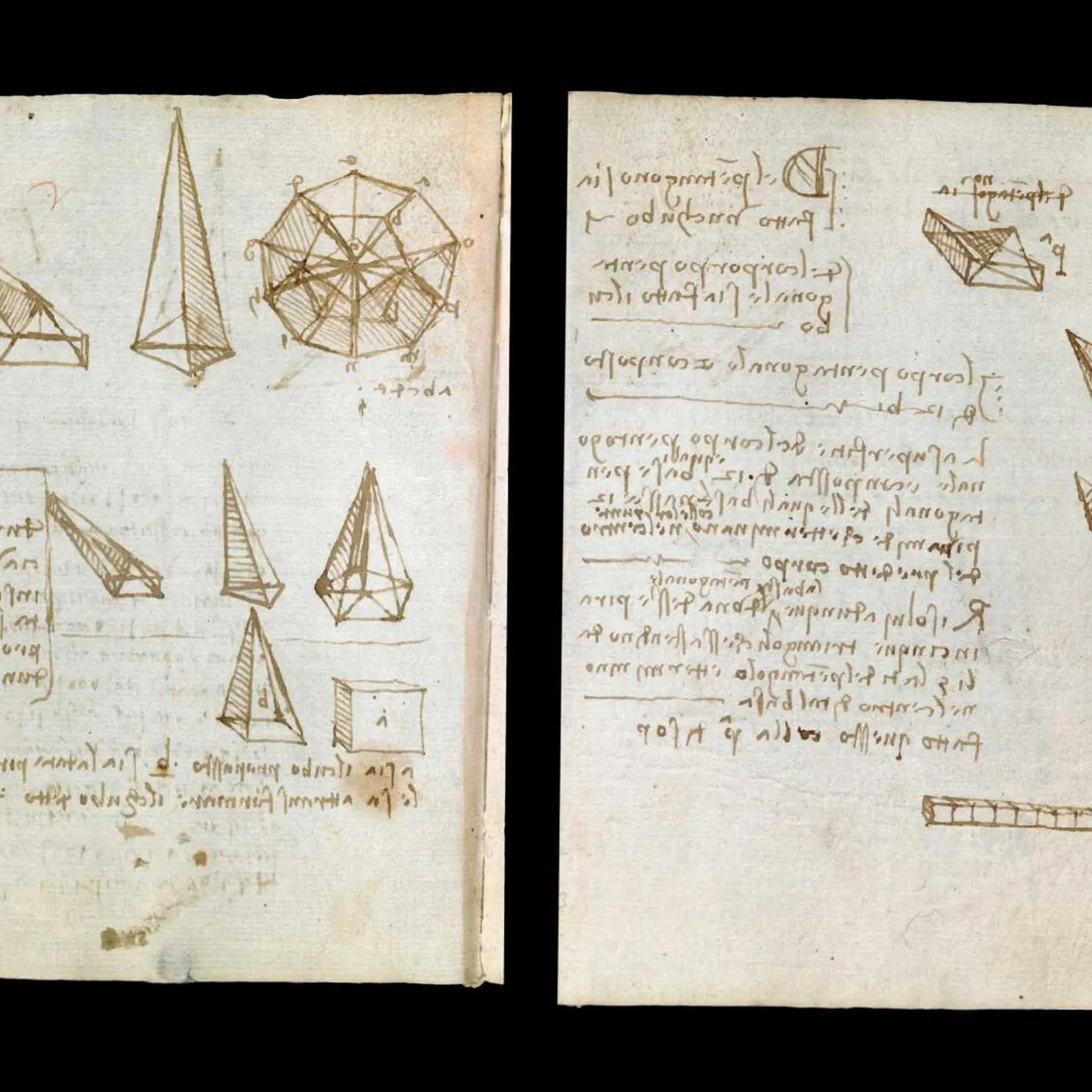 WRITINGS ＆ DRAWINGS OF LEONARDO DA VINCI See Leonardo da Vinci's Genius Yourself in These Newly Digitized