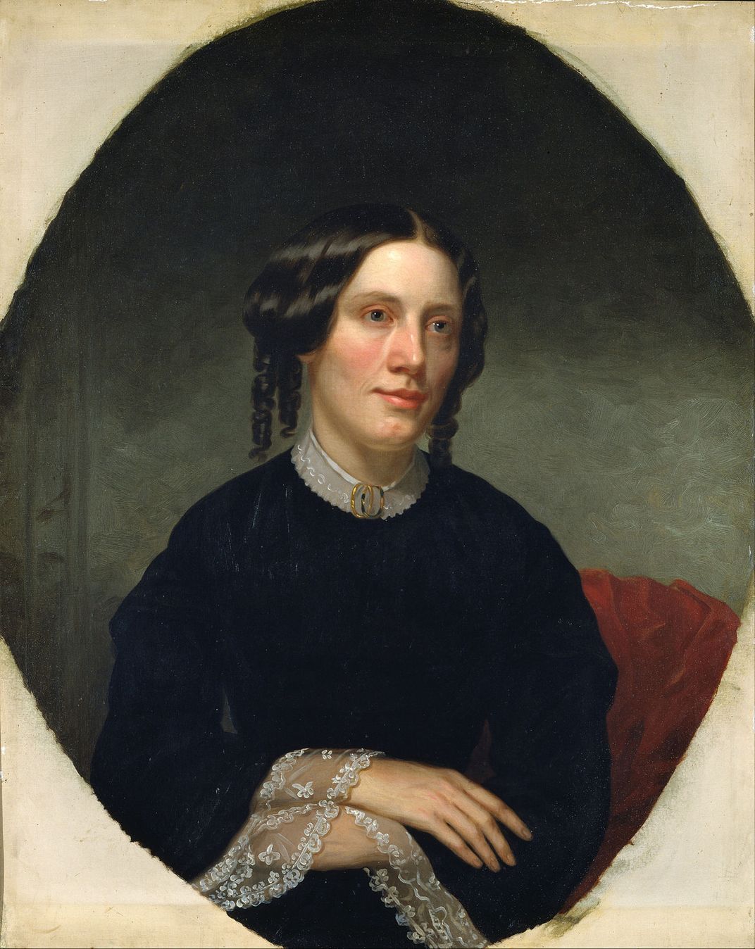 A portrait of Harriet Beecher Stowe