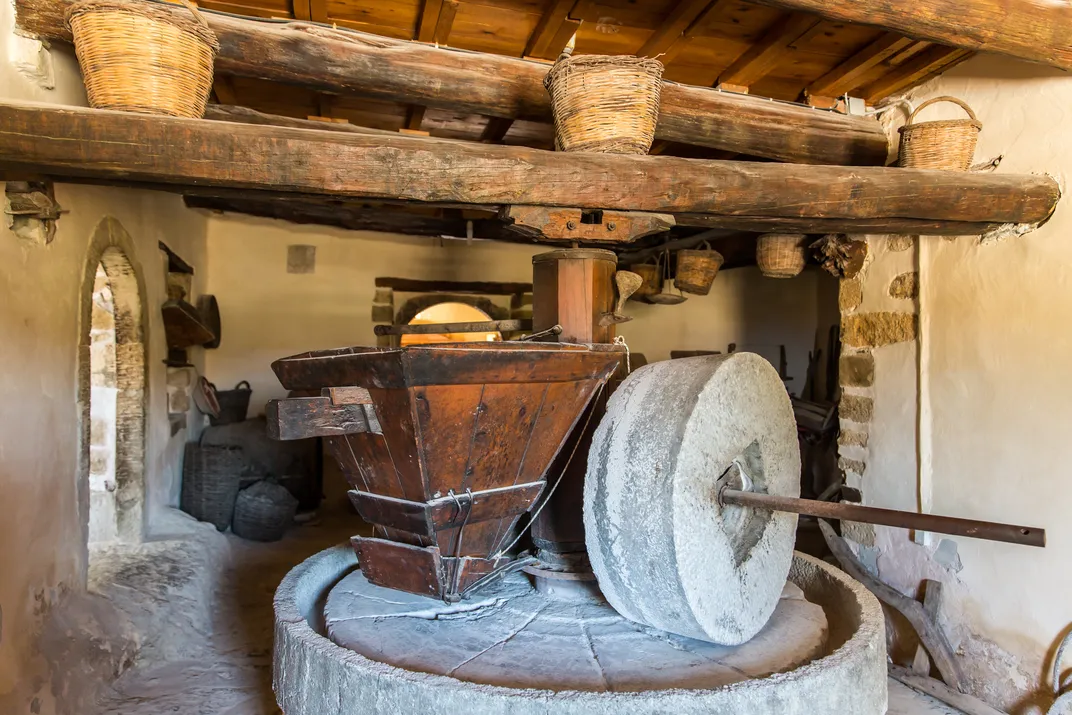 Traditional olive mill