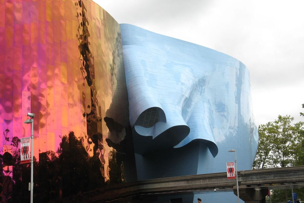 Experience Music Project Monorail Entrance