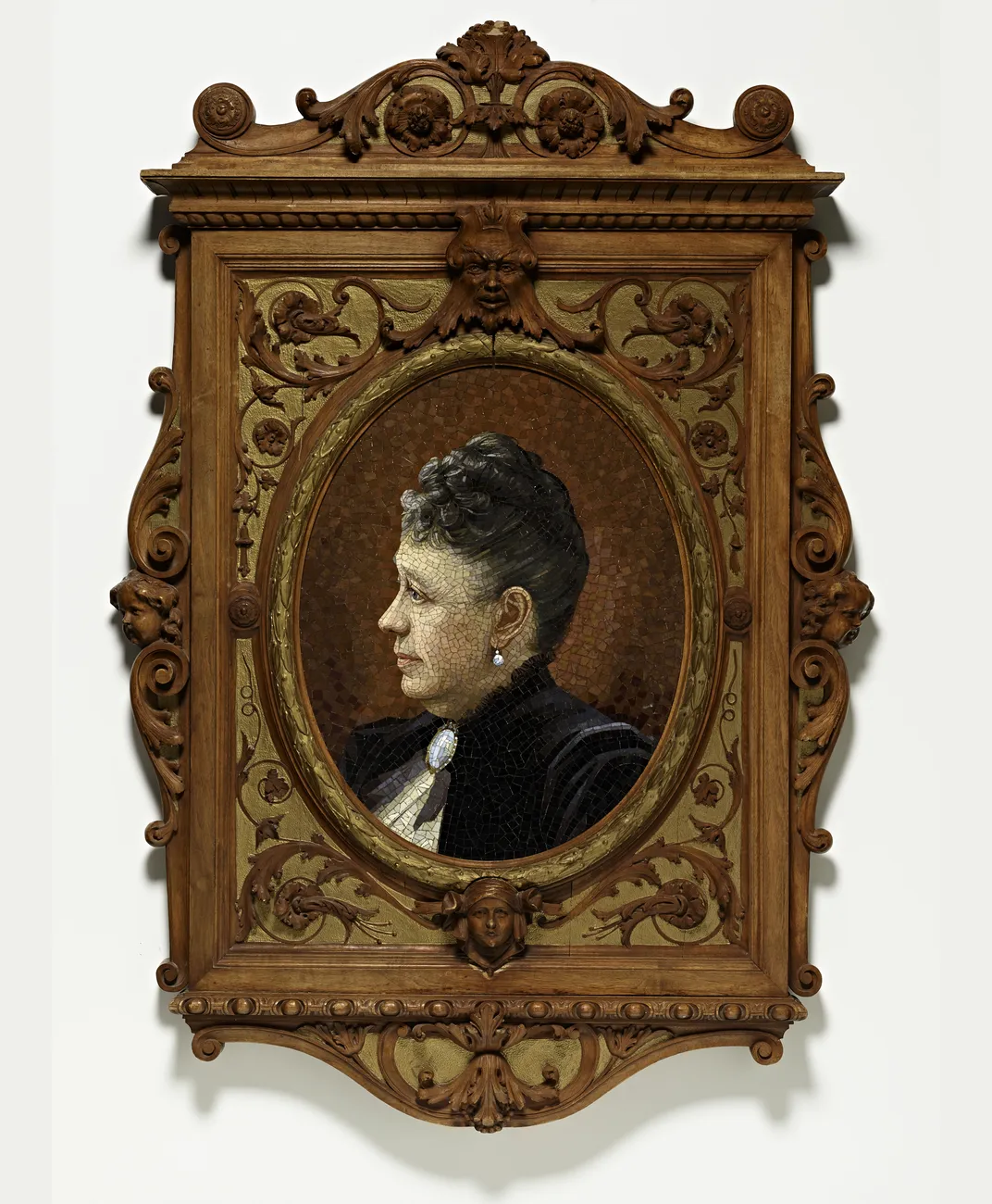 A mosaic portrait of Jane, circa 1902