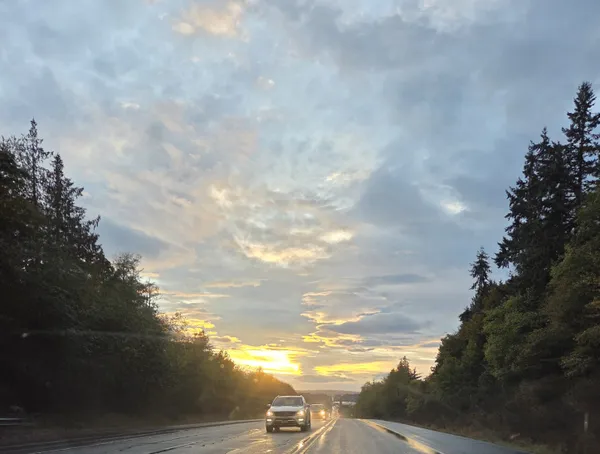 Evening sky in the Pacific Northwest thumbnail