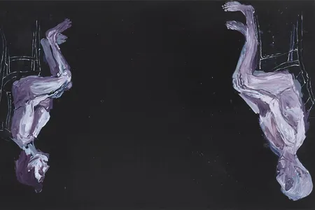 The Painter in His Bed etc., Georg Baselitz, 2023