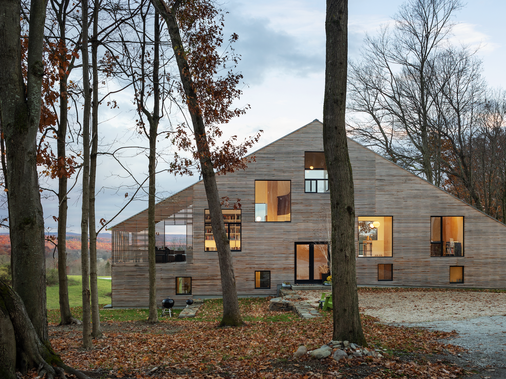 House Between Forest and Field