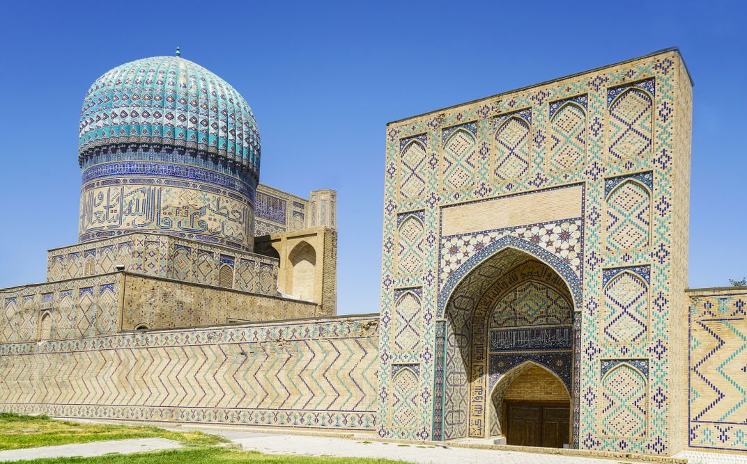 The Bibi Khanum Mosque, Samarkand