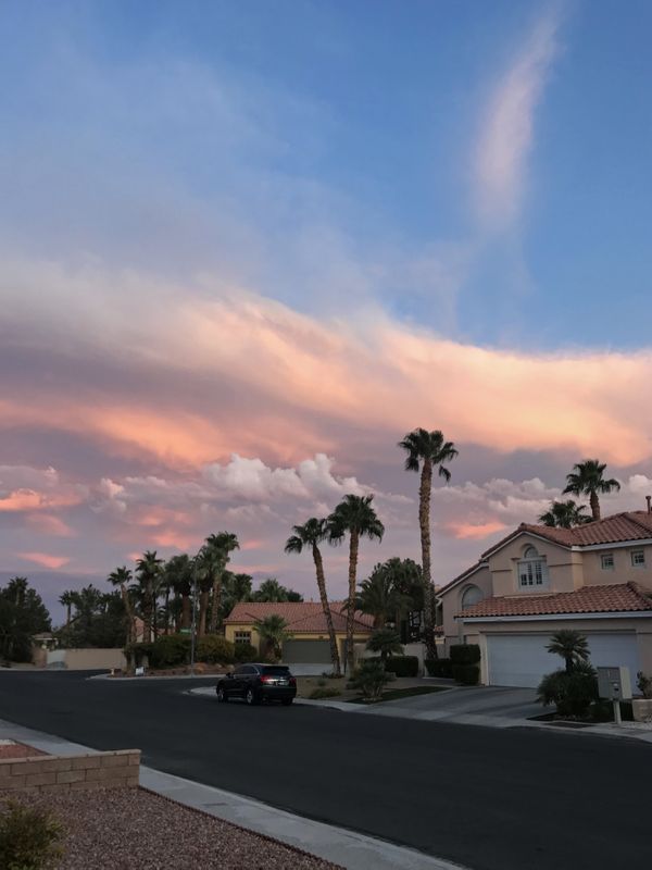 A Suburban Sunset in the Desert thumbnail