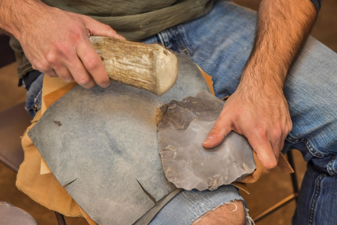 Flintknapping