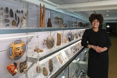 The Smithsonian’s National Museum of Natural History welcomes its new Head of Education, Outreach and Visitor Experience, Carla Easter. (James Di Loreto, Smithsonian Institution)