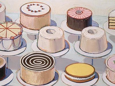 Wayne Thiebaud Cakes