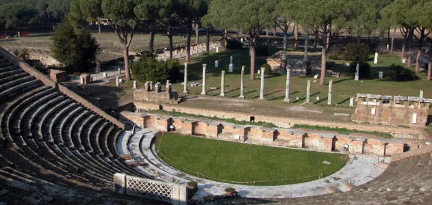 Ostias theater