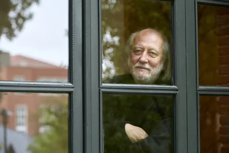 L&aacute;szl&oacute; Krasznahorkai, seen here in Spain in 2018, won the 2025 Nobel Prize in Literature.