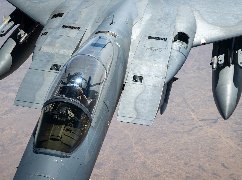 F-15C over Iraq